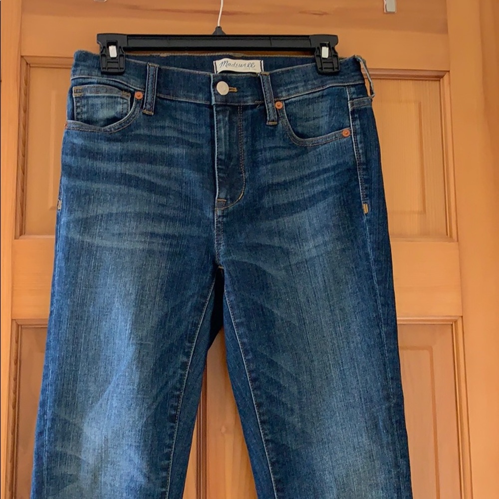 MADEWELL High Riser Skinny Jeans